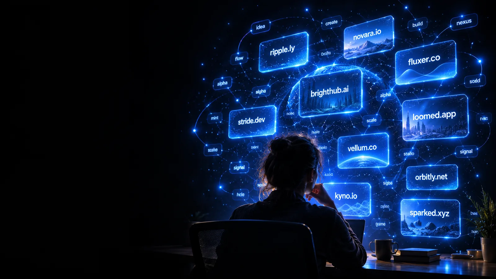 Domain naming visual